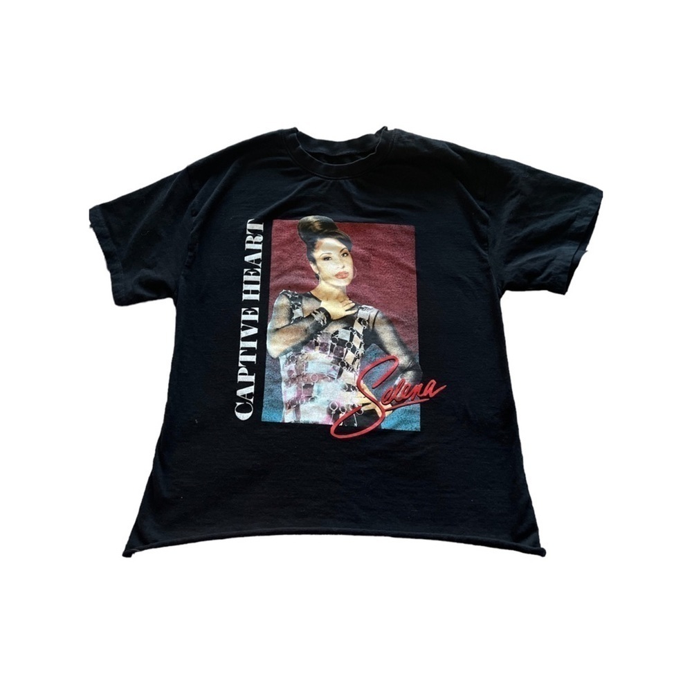 Selena Cropped Tee Size Large